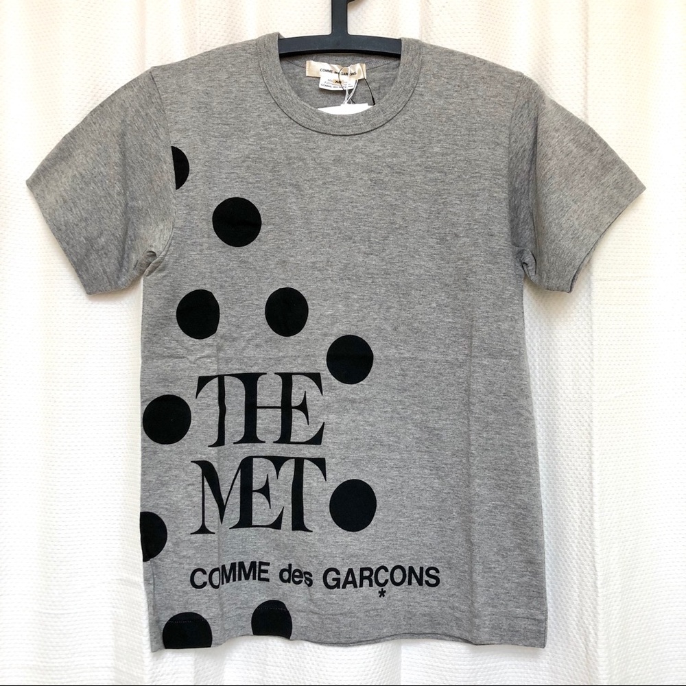 COMME DES GARCON x The MET T-Shirt Grey NWT